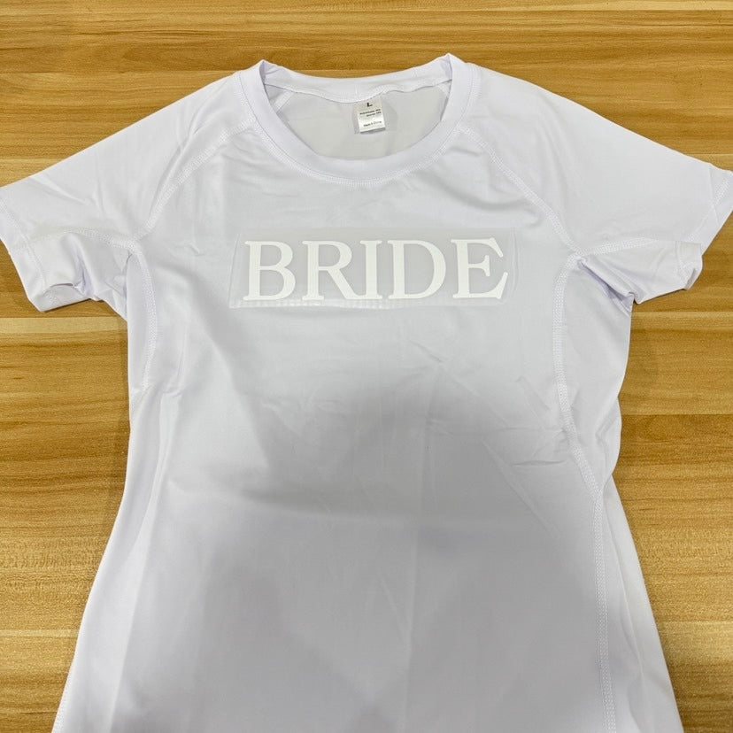 Bride Active Tee White