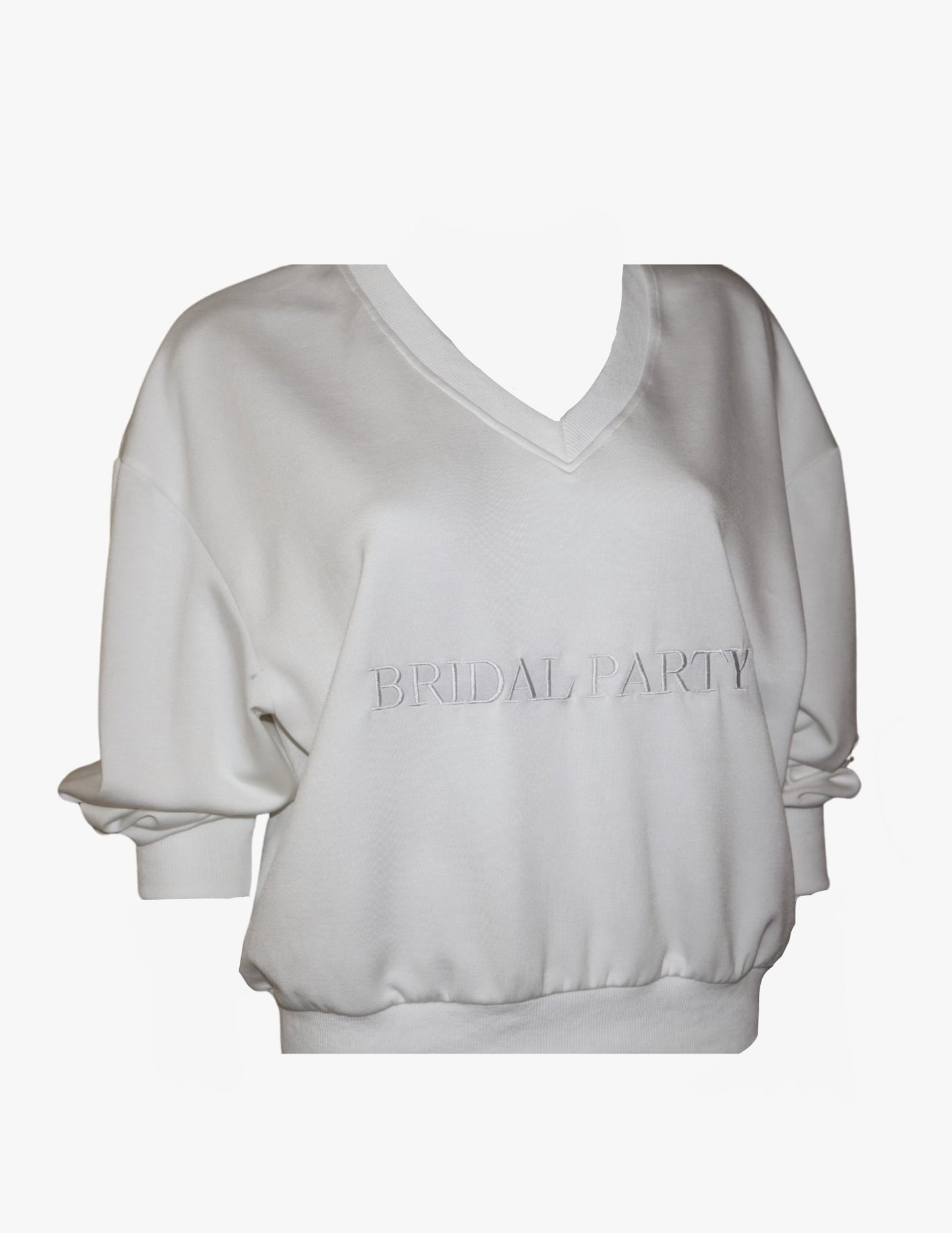Bridal Party Cozy V-Neck Sweater