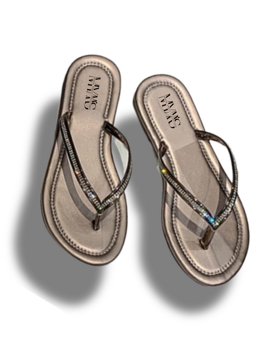 Cream Glow Bridal Sandals