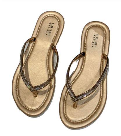 Golden Glow Bridal Sandals