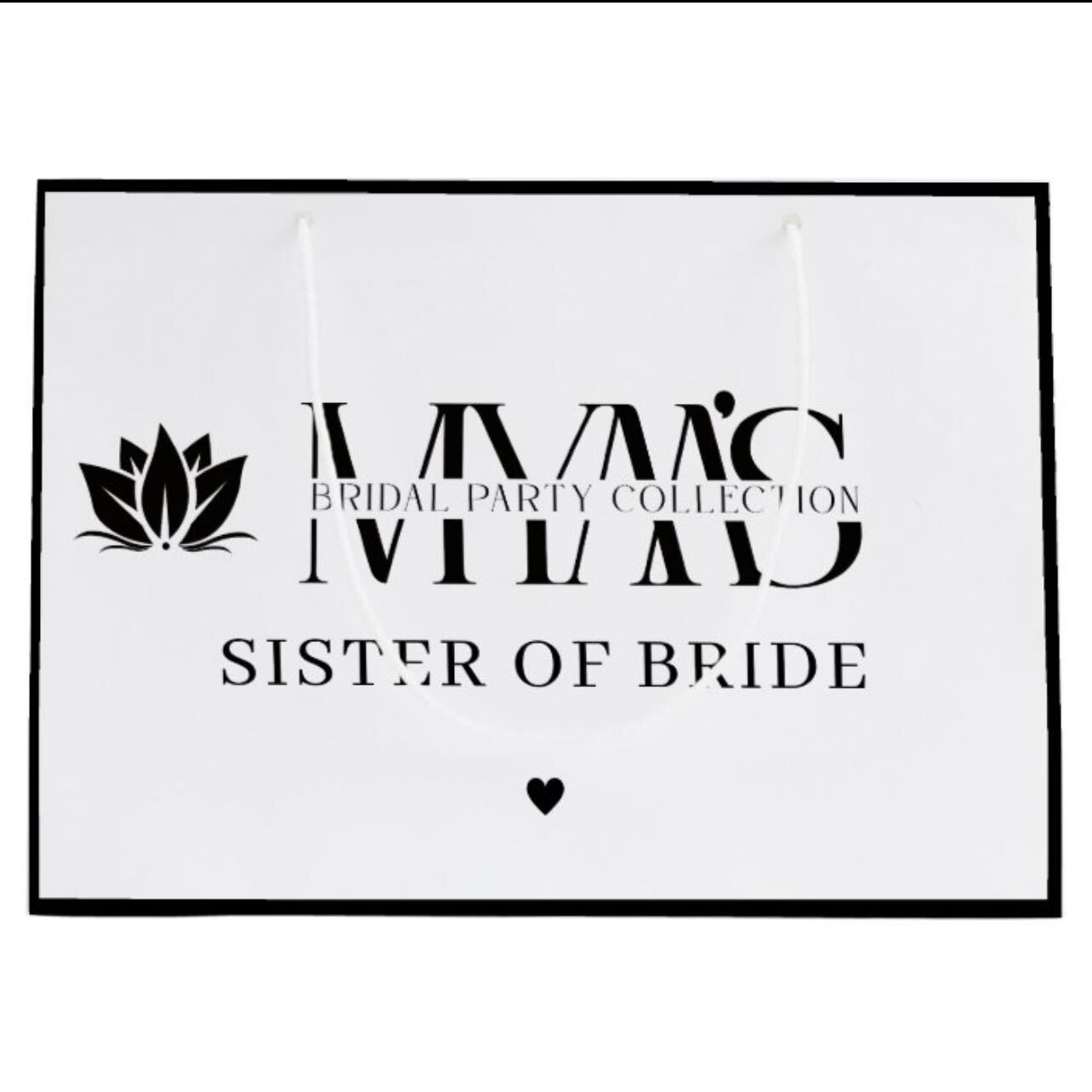 Sister of Bride Gift Bag