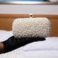 The Pearl Studded Wedding Evening Bag