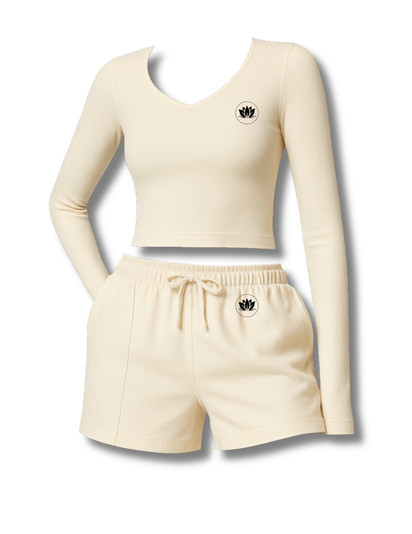 two-piece lounge Creme