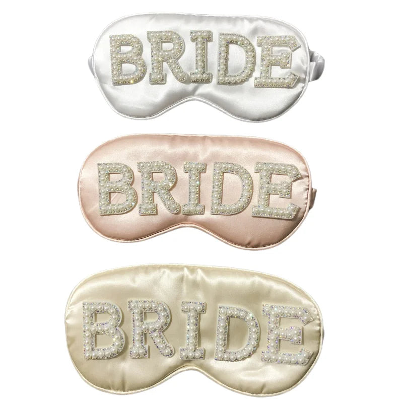 Bride To Be Silk Satins Sleep Mask - M.Y.A.A.'S Bridal Party Collection