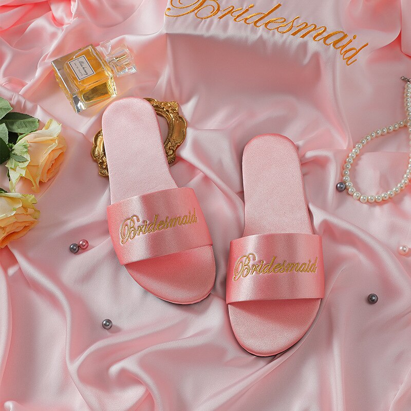 Wedding Satin Slippers™ - M.Y.A.A.'S Bridal Party Collection